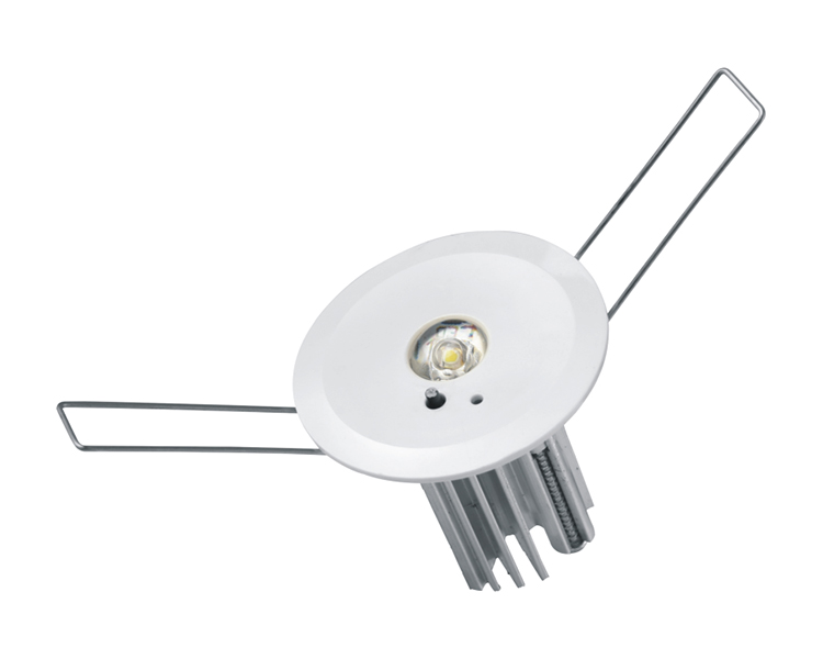 Le140 Luminária de emergência para baixo