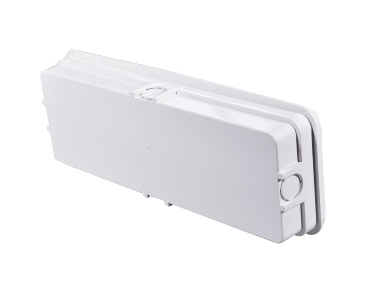 LE511AD Difusor de policarbonato transparente e Luz de emergência de alojamento ABS