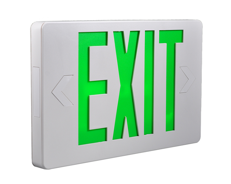 Jleed2GWEM-Ultra Bright Green Emergency Sign de emergência