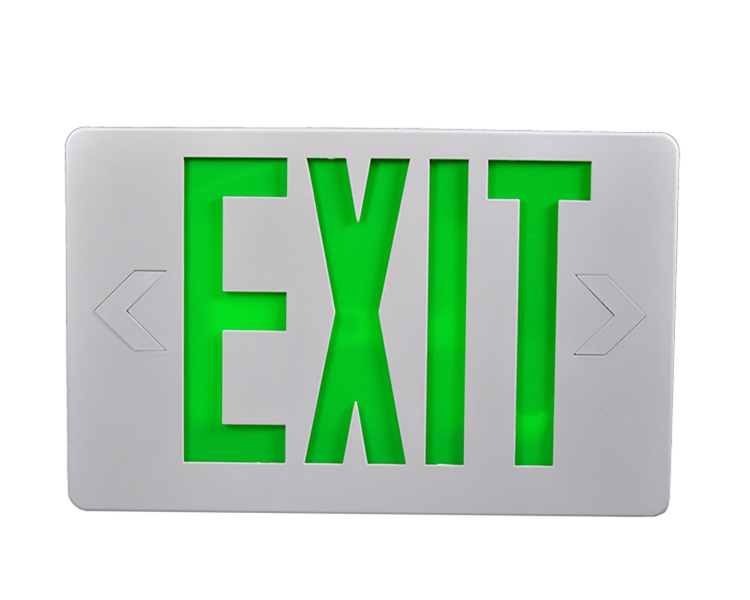 Jleed2GWEM-Ultra Bright Green Emergency Sign de emergência