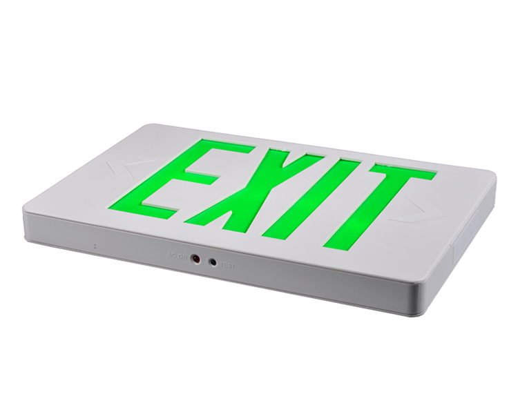 Jleed2GWEM-Ultra Bright Green Emergency Sign de emergência