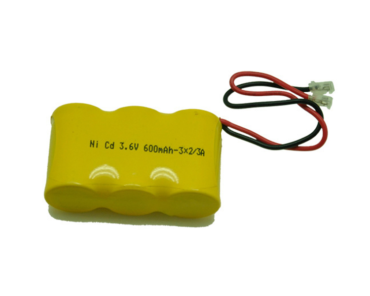 Bateria Ni-CAD 3.6V 600mAh