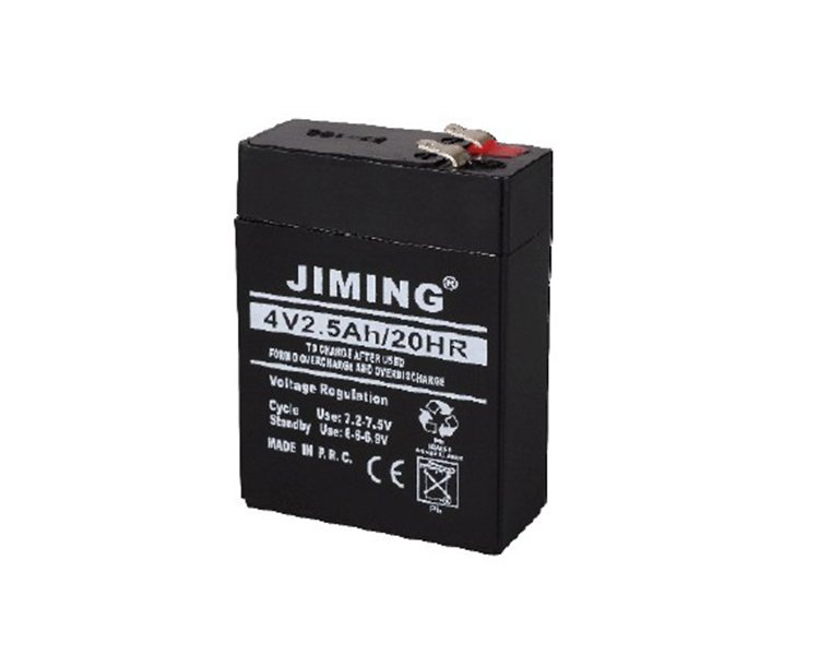 Bateria de ácido de chumbo de chumbo 4V 2.5AH recarregável
