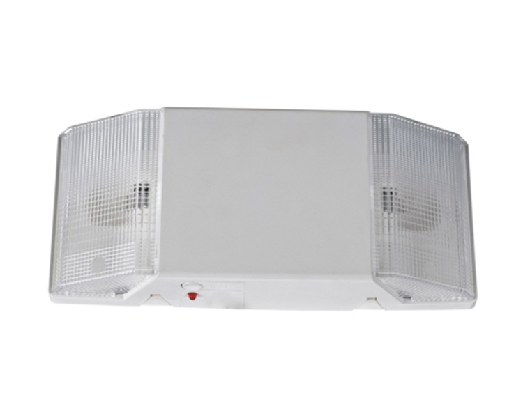 Jeu4 2x5.4w Luz de emergência da cabeça da lâmpada fixa